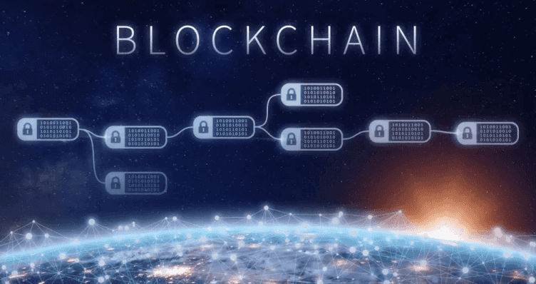 imagen de blockchain